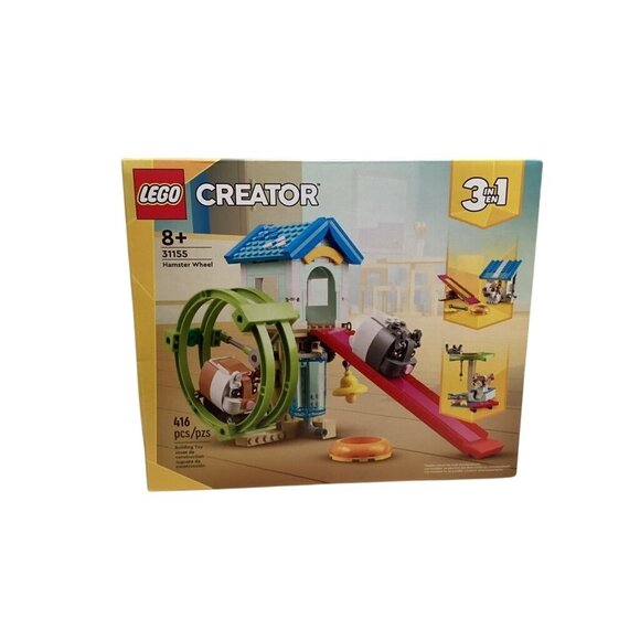 LEGO Creator 3-In-1 Hamster Wheel Set 31155 - Picture 1 of 6